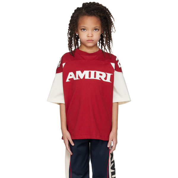  Amiri Kids Red 'amiri' Sport T-shirt 