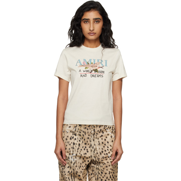  Amiri Off-white 'hope And Dreams' T-shirt 