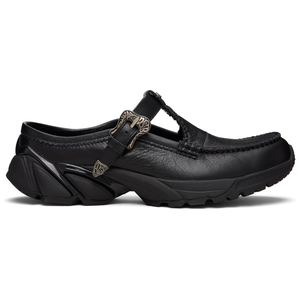  Andersson Bell Black Mary Jane Mule Loafers 