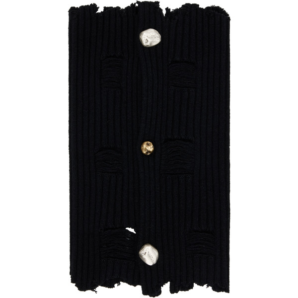  Andersson Bell Black Roghen Wool Tube Scarf 