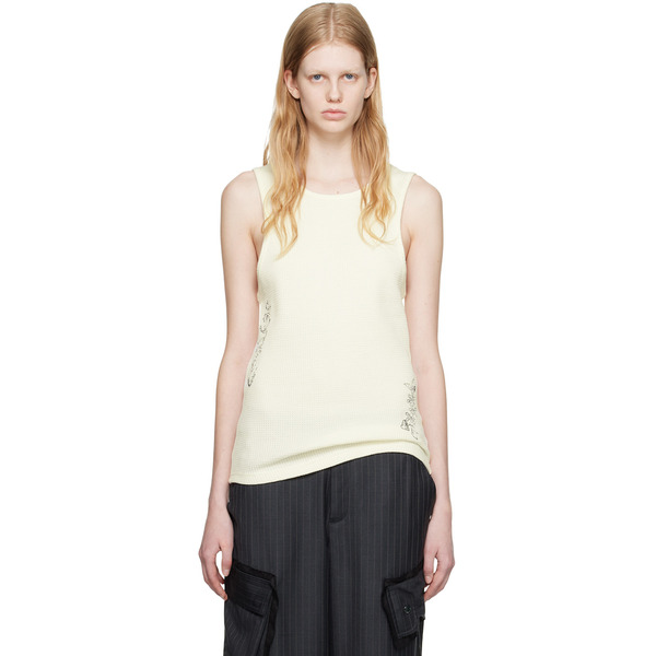  Andersson Bell White Flower Man Tank Top 