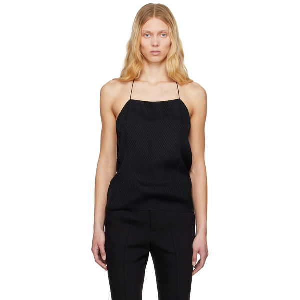  Ann Demeulemeester Black Heda Open Back Top 