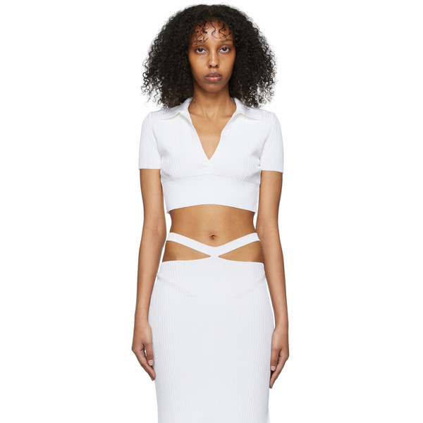  Anna October Ssense Exclusive White Sicily Polo 
