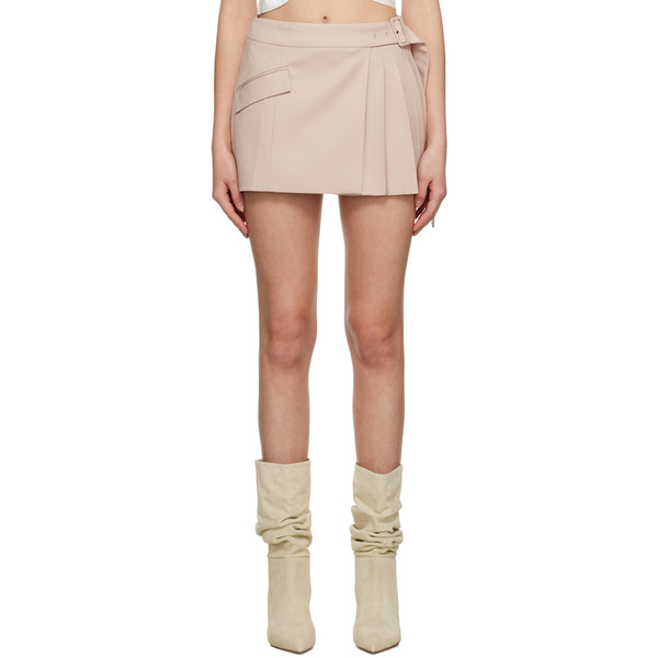  Anna Quan Beige Tyra Miniskirt 