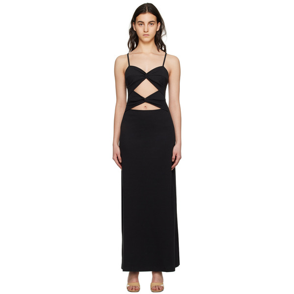  Anna Quan Black Natalia Maxi Dress 