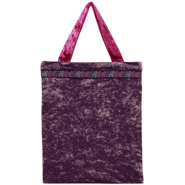  Anna Sui Mini Ssense Exclusive Kids Purple Halloween Tote 