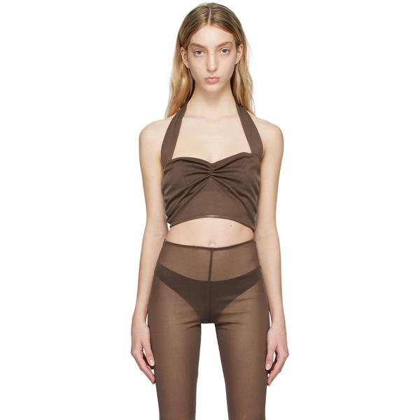  Anna Sui Ssense Exclusive Brown Camisole 