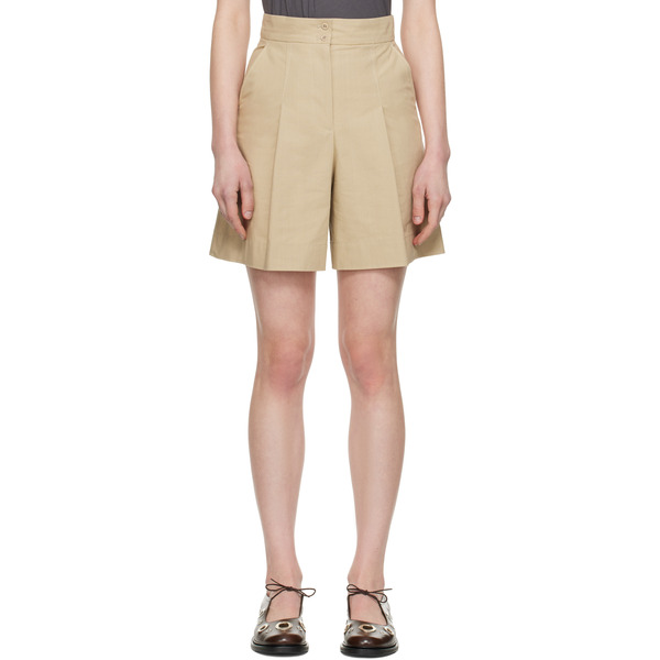  A.p.c. Beige Orlane Shorts 