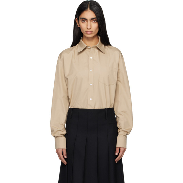  A.p.c. Beige Owen Shirt 