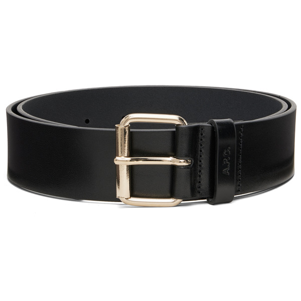  A.p.c. Black 'la Ceinture' Large Belt 