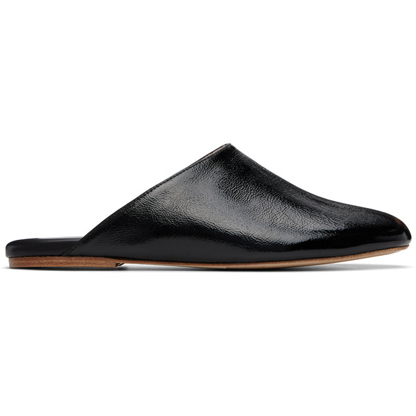  A.p.c. Black 'les Mules' Slip-on Loafers 