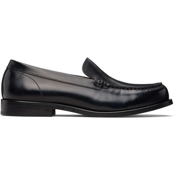  A.p.c. Black Moc Loafers 