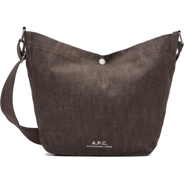  A.p.c. Brown Journal Satchel 