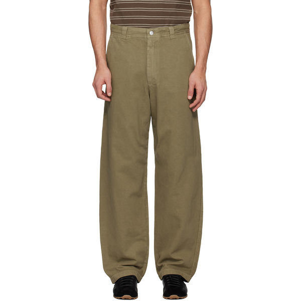  A.p.c. Khaki Chino Trousers 
