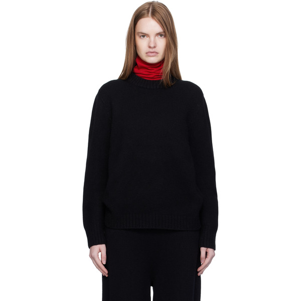  Arch The Black Over Fit Cashmere Pullover Sweater 