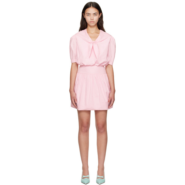  Ashley Williams Pink Yuki Minidress 