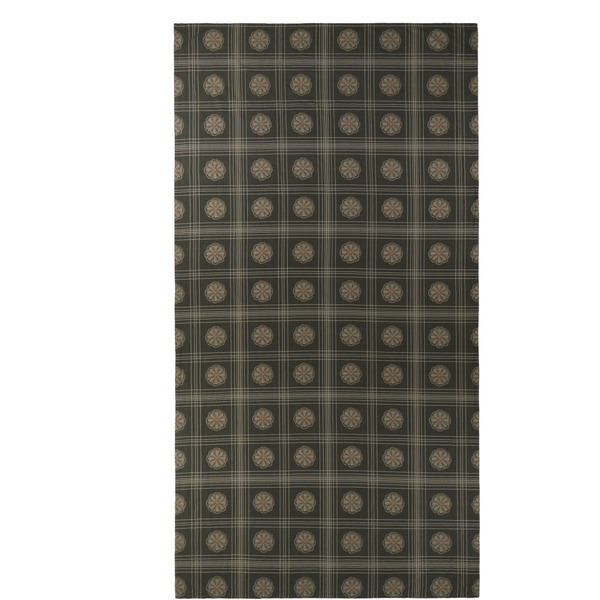  Autumn Sonata Gray & Beige Eva Tablecloth 