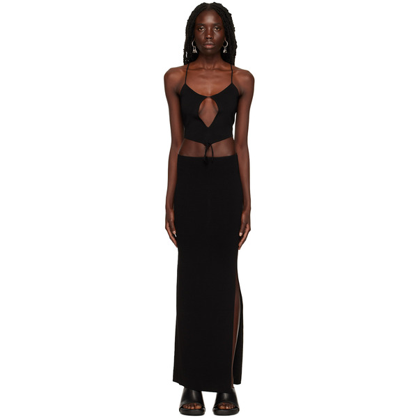  Aya Muse Black Mesquite Midi Dress 