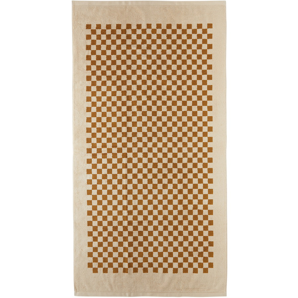  Baina Brown & Beige Roman Pool Towel 