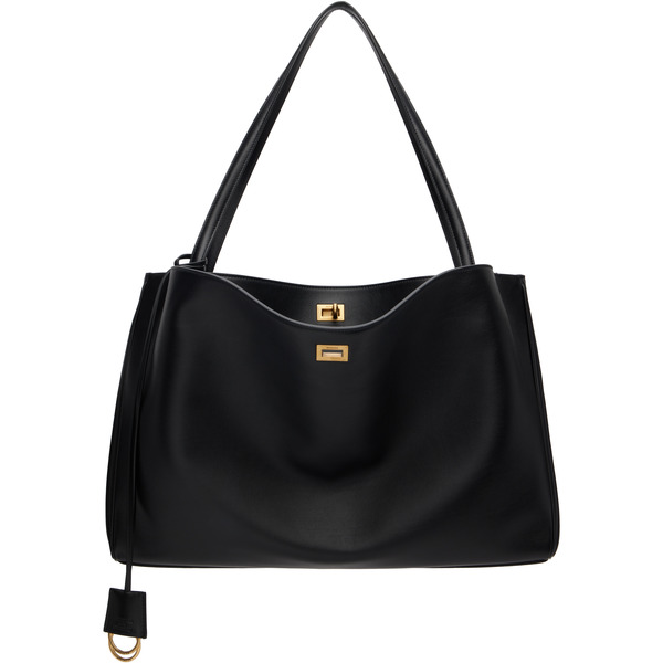  Balenciaga Black Rodeo Tote 
