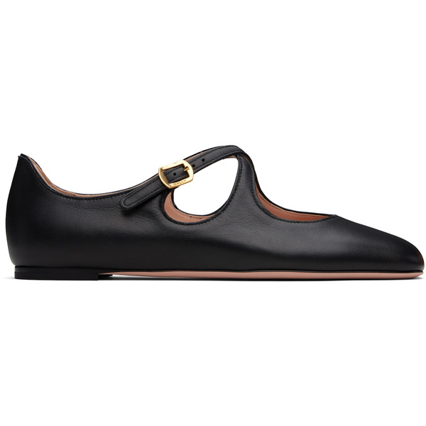  Bally Black Ballyrina Ballerina Flats 