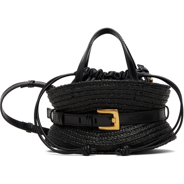  Balmain Black Mini Shuffle Bag 