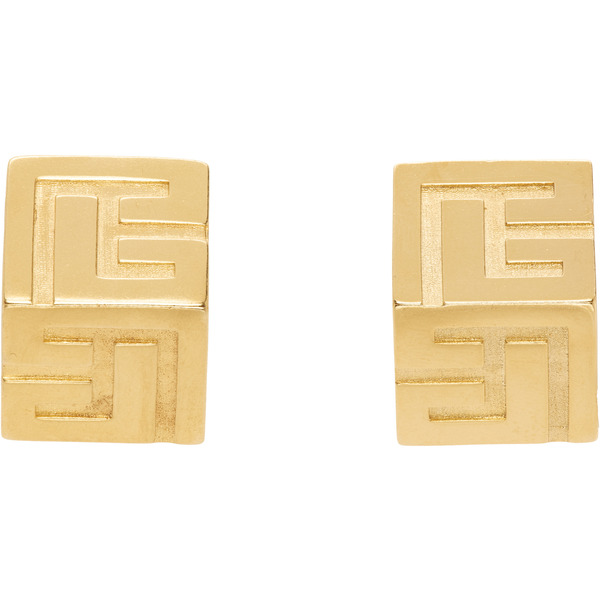  Balmain 3d Pb Hoop Earrings 