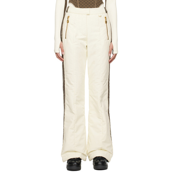  Balmain Off-white Ski Pants 