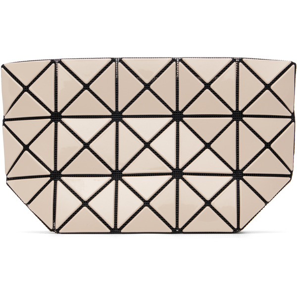 Bao Bao Issey Miyake Beige Prism Pouch 