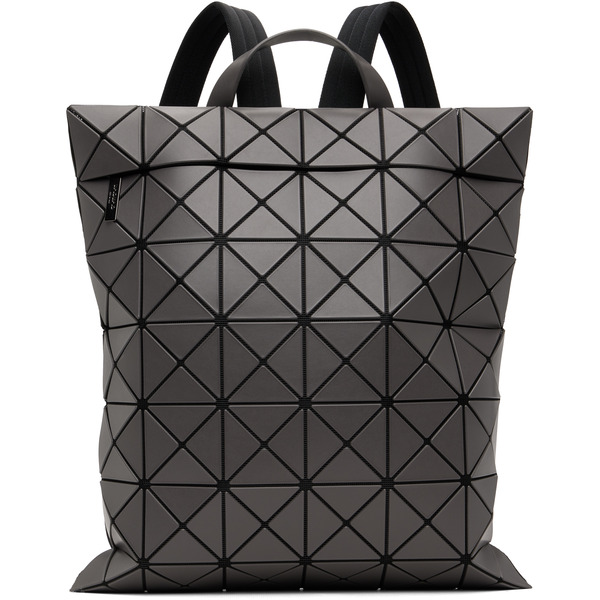  Bao Bao Issey Miyake Gray Flat Pack Backpack 