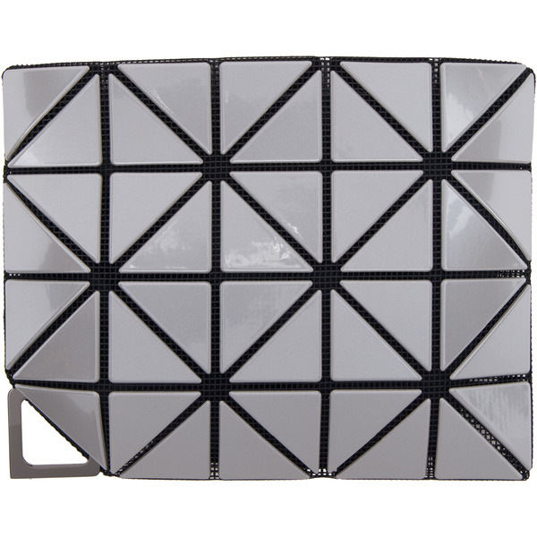  Bao Bao Issey Miyake Gray Flipper Card Holder 