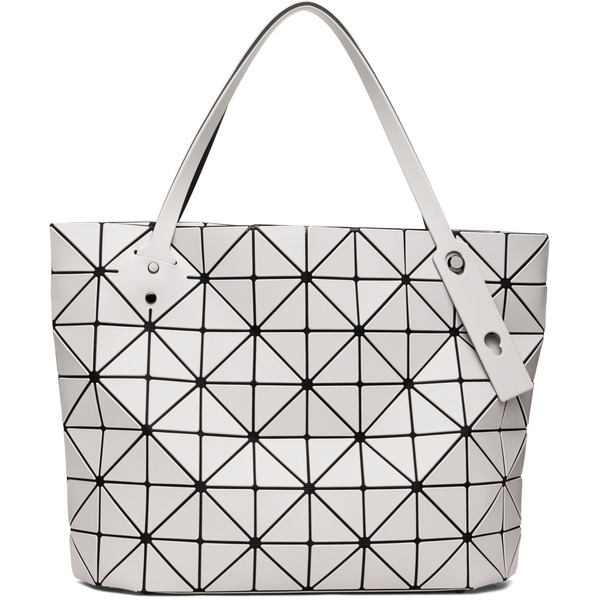 Bao Bao Issey Miyake Gray Rock Matte Bag 