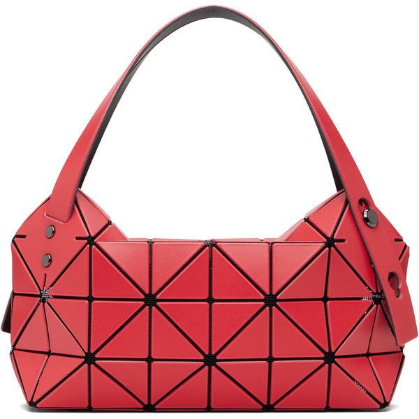  Bao Bao Issey Miyake Red Boston Small Hand Bag 