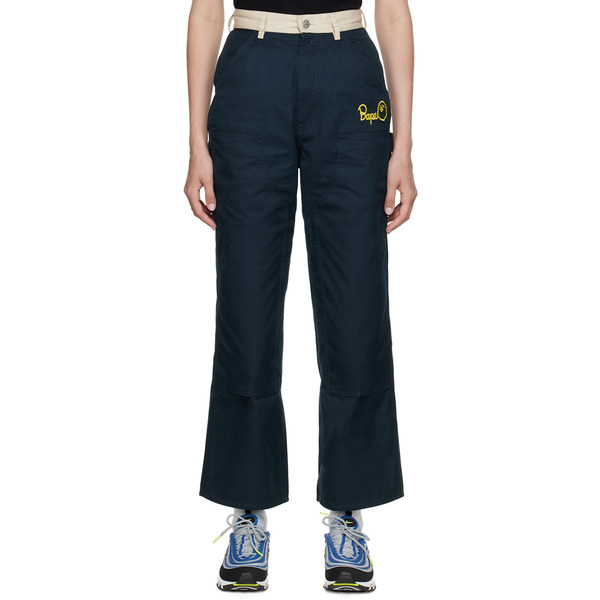  Bape Navy Painter Trousers 