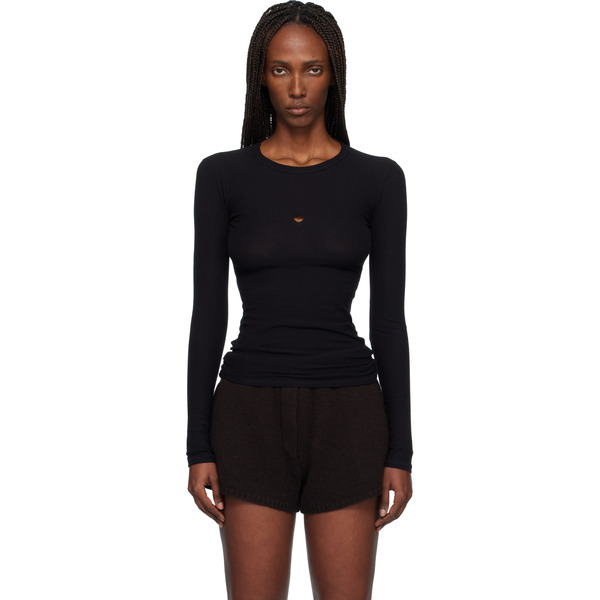 Baserange Black Heart Long Sleeve Tee 