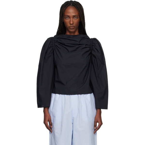  Baserange Black Simmon Blouse 