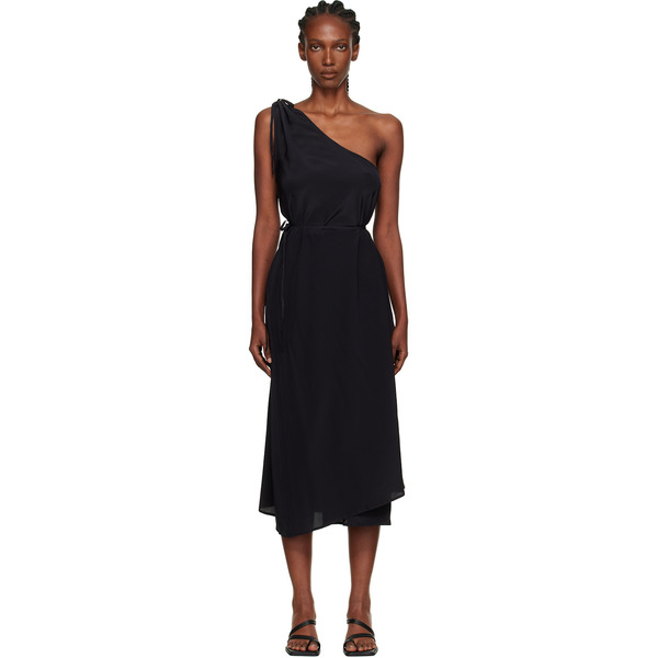  Baserange Black View Midi Dress 
