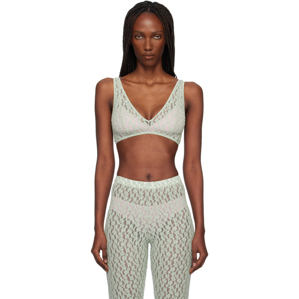 Baserange Green Crescent Bralette 