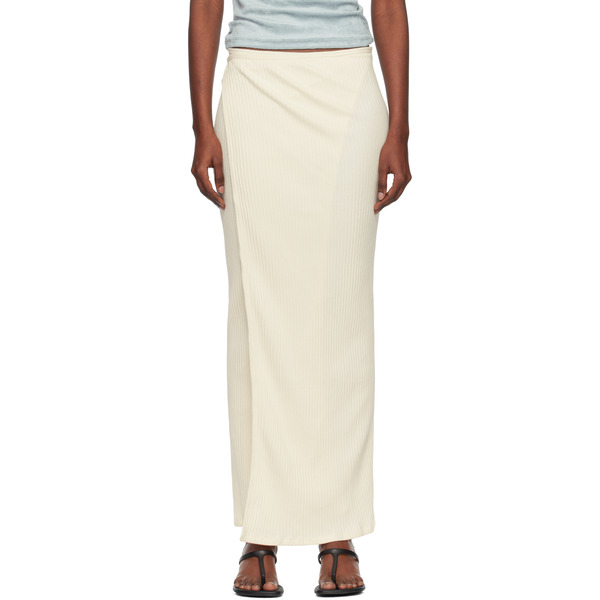  Baserange Off-white Brig Maxi Skirt 