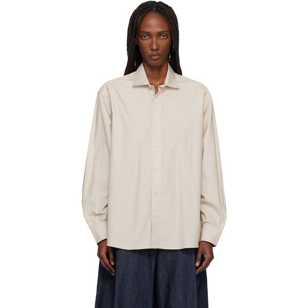  Baserange Taupe Claude Shirt 