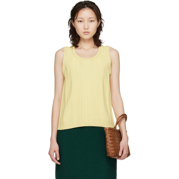  B.b. Wallace Yellow Baldesari Tank Top 