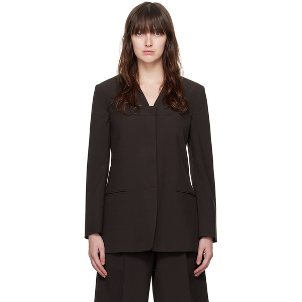  Beaufille Brown Bolero Blazer 
