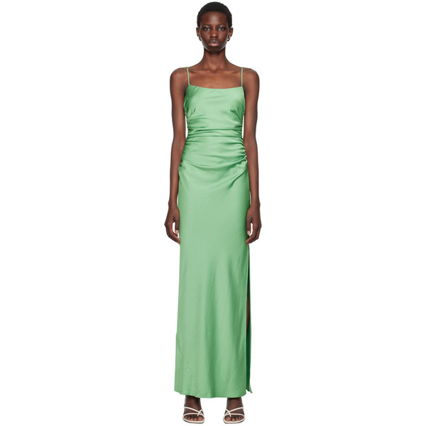  Bec + Bridge Green Emilia Scoop Neck Maxi Dress 