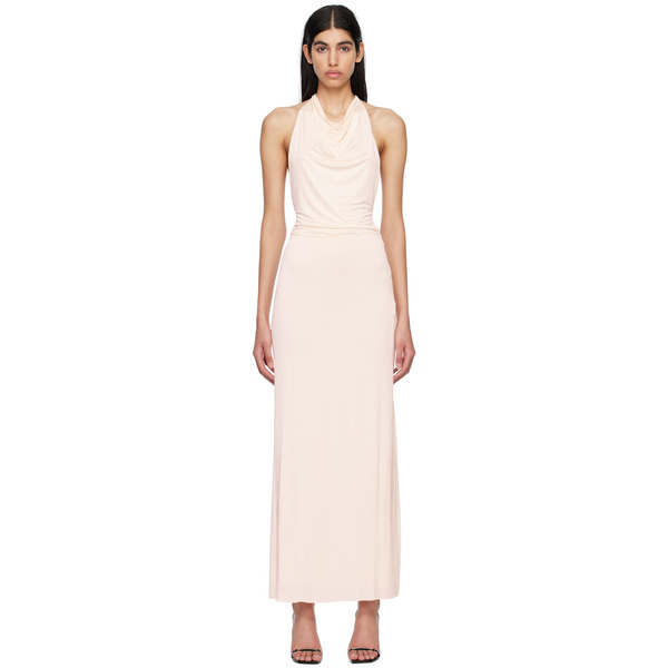  Bec + Bridge Off-white Ariel Halter Maxi Dress 