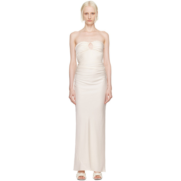  Bec + Bridge Off-white Emilia Strapless Dress 