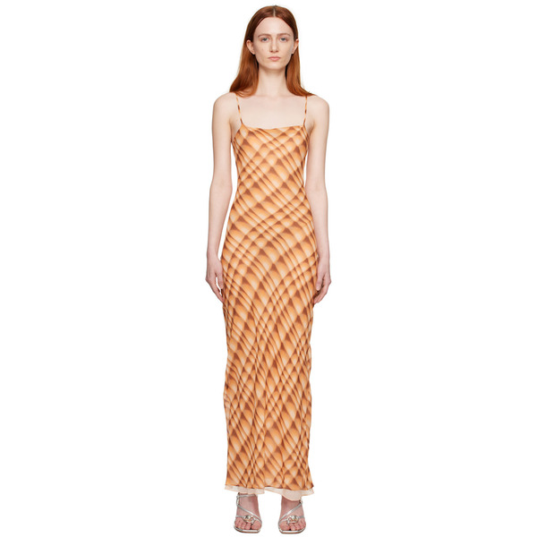  Bec + Bridge Orange Soliel Maxi Dress 