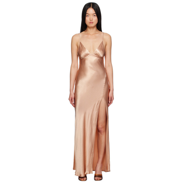  Bec + Bridge Pink Ren Split Maxi Dress 