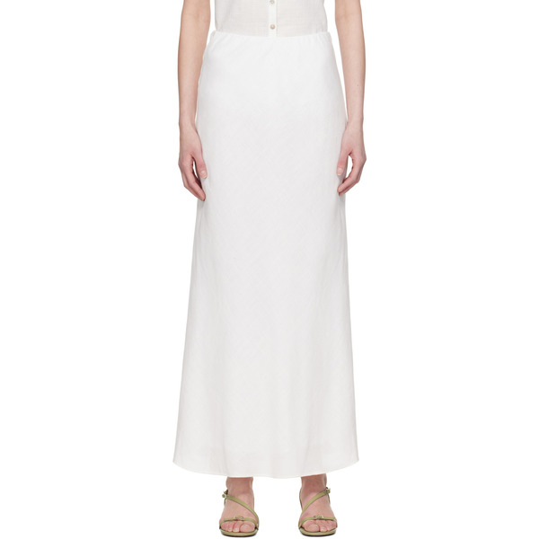  Bec + Bridge White Everly Maxi Skirt 