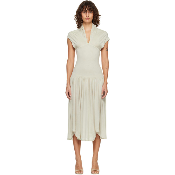  Belle Anna Beige Twyla Midi Dress 