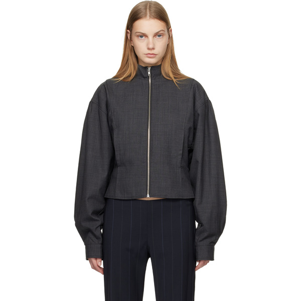  Belle Anna Gray Globo Jacket 